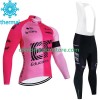 Maillot Cyclisme Hiver + Collant à Bretelles Ef Education First 2023